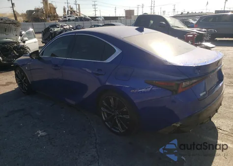 2021 Lexus Is 350 F Sport из США, поврежденный, VIN JTHGZ1B2XM5040294